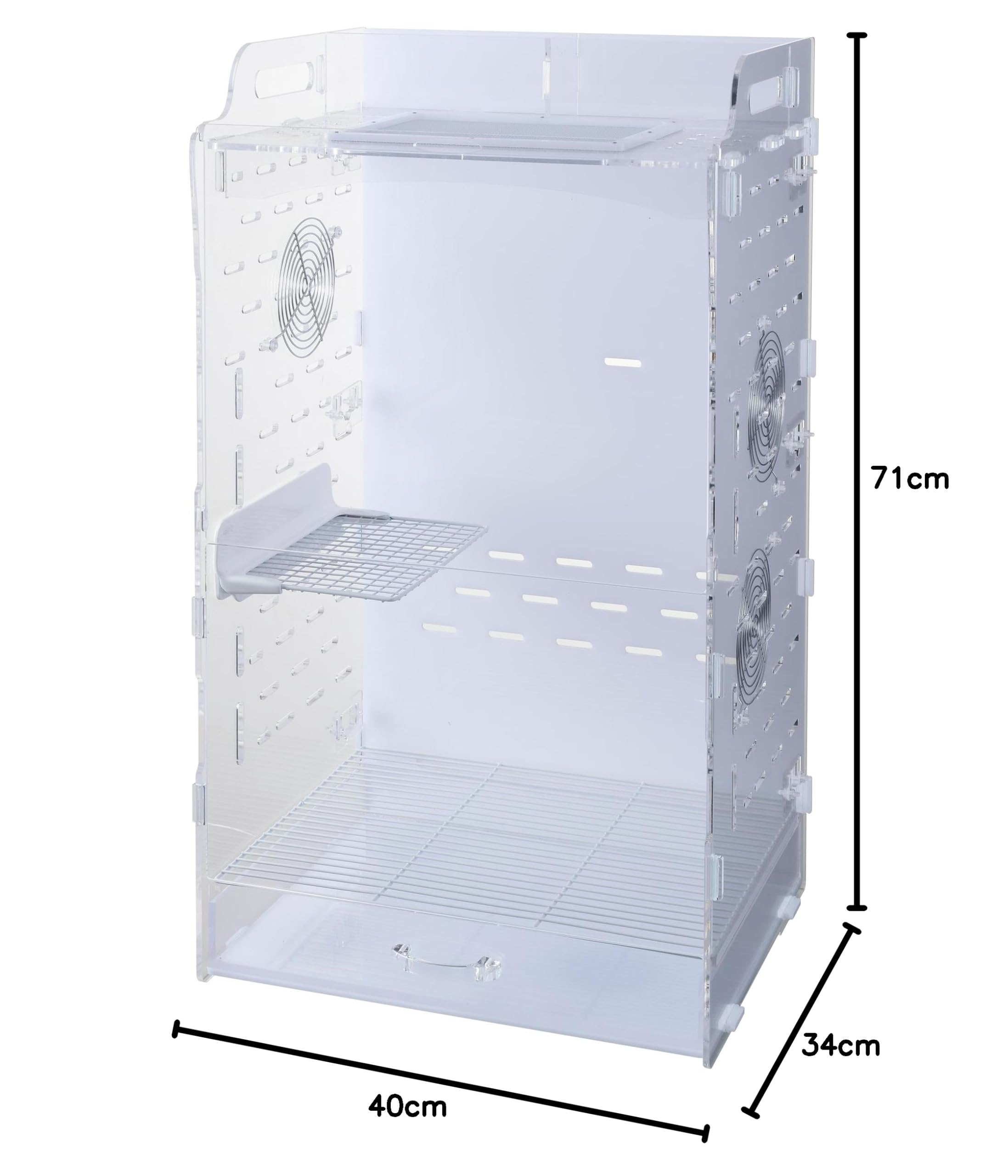 Amazon | GEX アクリルルームⅢ 390High ケージ フクロモモンガ デグー